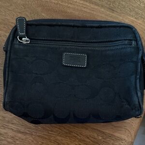 Coach Black pouch